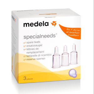 Medela SpecialNeeds Feeder Spare Teats - 3 Pieces